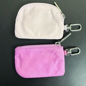 Lululemon Dual Pouch missing strap rose/light pink
